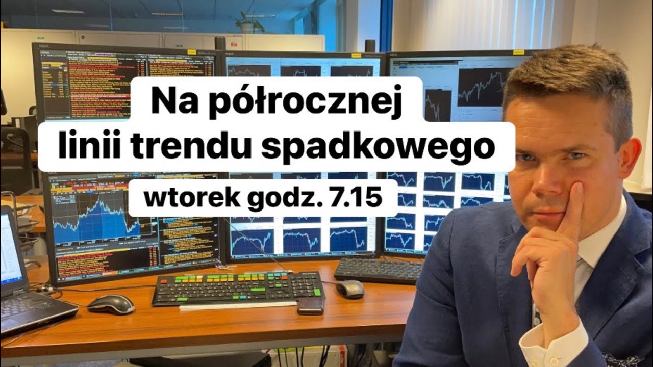 💥Na p&oacute;łrocznej linii trendu spadkowego💥