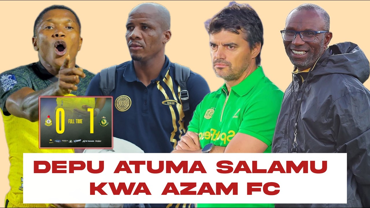 🔴LIVE:YANGA SC YATISHIA KUMNYOA AZAM FC/ KOCHA IBENGE AOGOPA MIZIKI YA DEPU/ SIMBA MAMBO YAO KIMYA