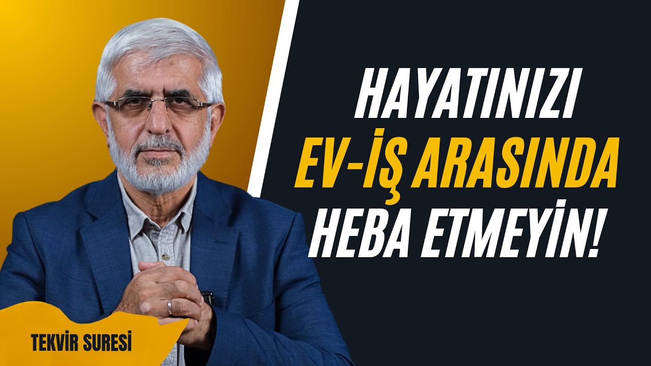 DEVLETİN MÜDAHALE ETMEK ZORUNDA KALDIĞI DURUM? I Tefsir Dersleri I Tekvir Suresi