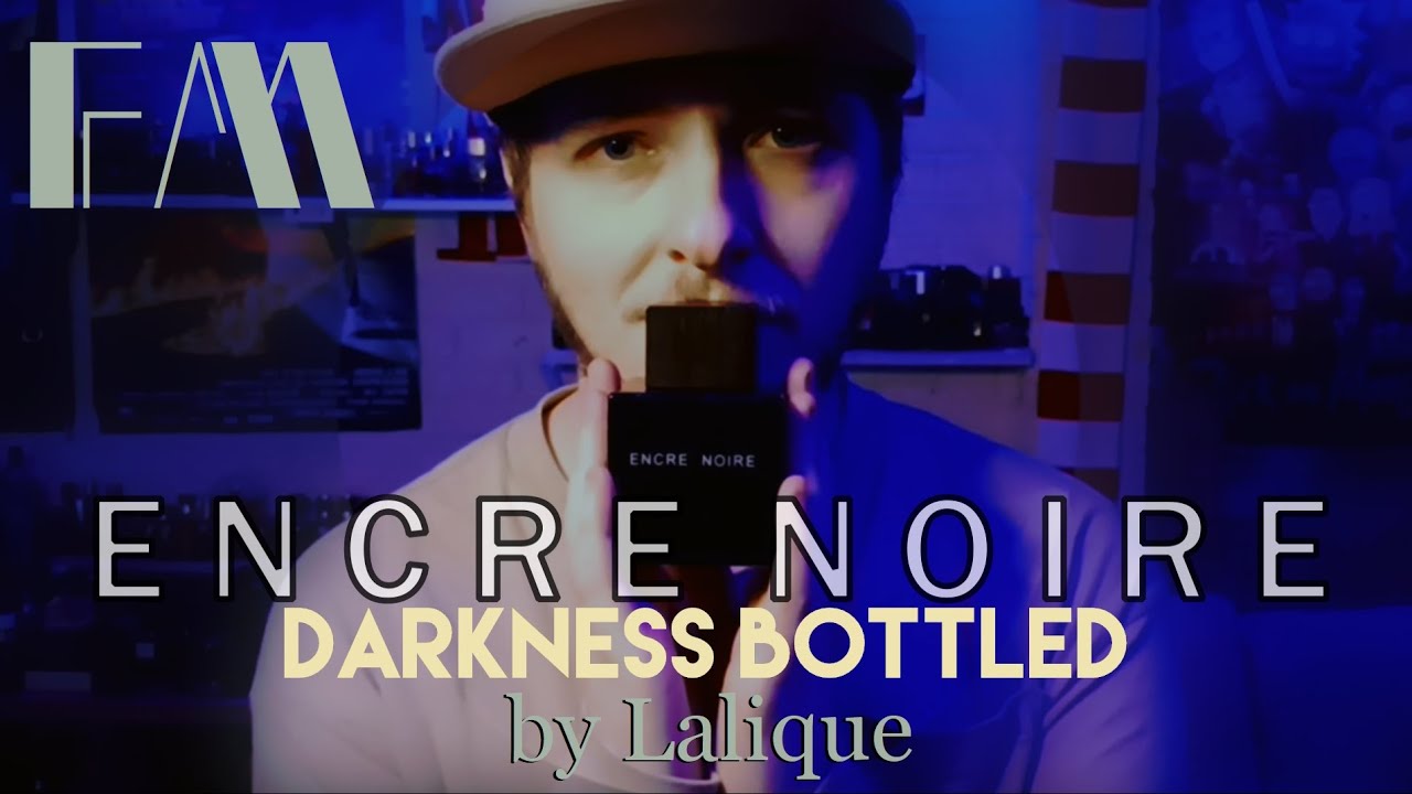 Encre Noire by Lalique (2006) Darkness bottled