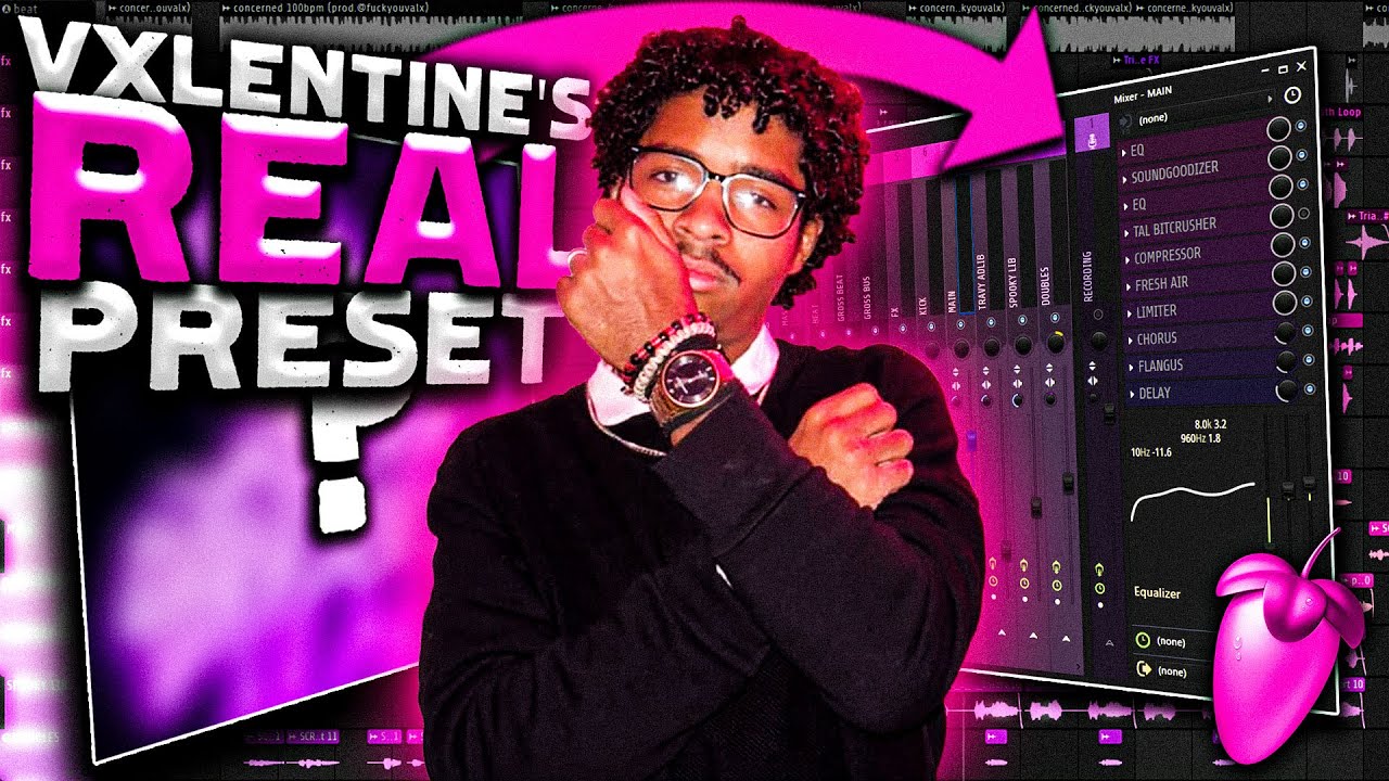 How to Sound Like VXLENTINE! (with VXLENTINE!) [Krushclub Presets + Interview]