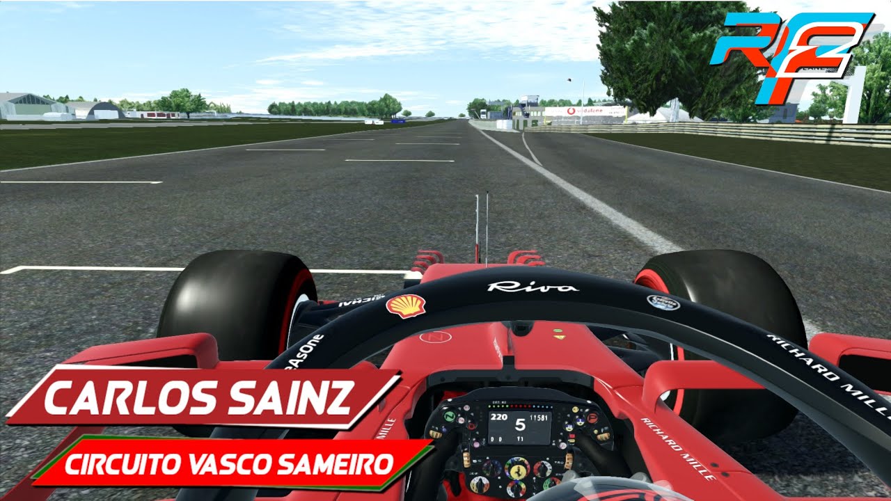 rFactor 2 | Carlos Sainz | Ferrari 2021 | Circuito Vasco Sameiro