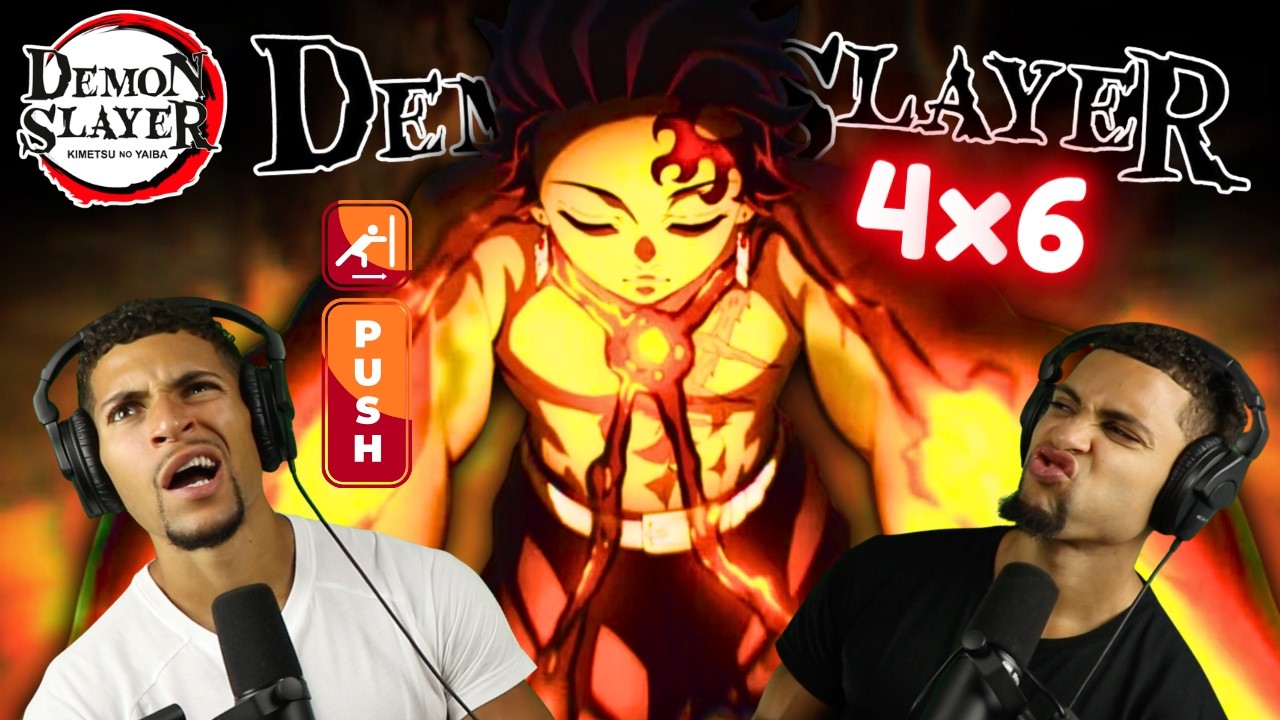 SET YOUR HEART ABLAZE!! 🔥 Demon Slayer 4x6 REACTION!!