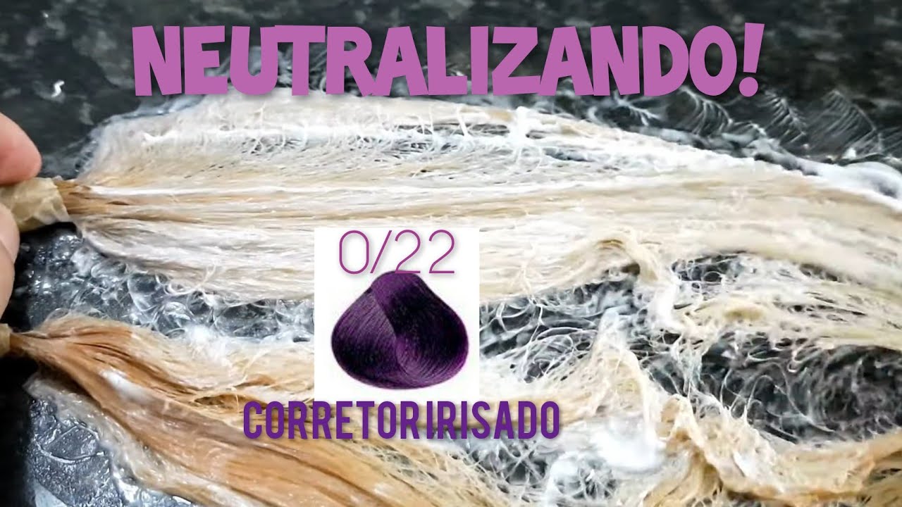 Neutralizando o fundo indesejado Amarelo, Apenas com corretor irisado/ Violetta - Heder Freire