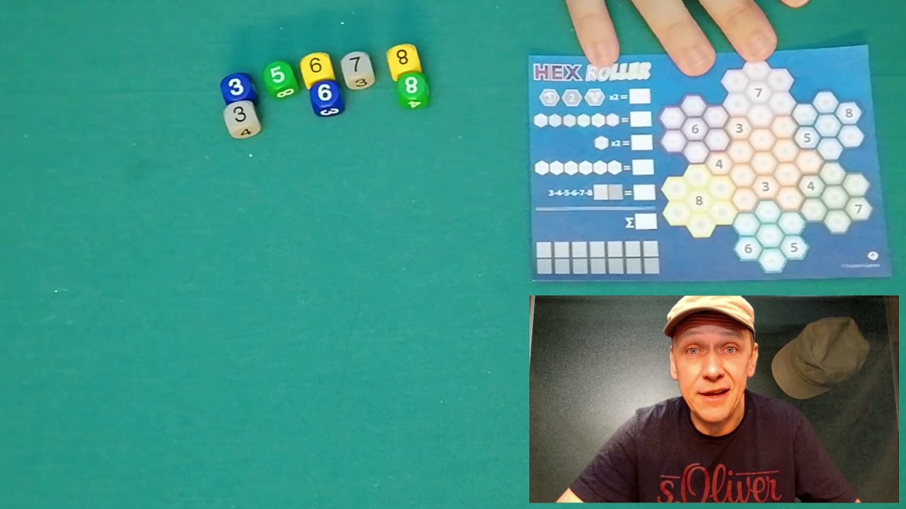 HEX Roller Regel&uuml;bersicht