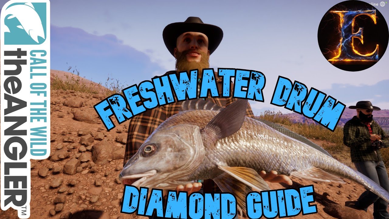 How to Catch a DIAMOND FRESHWATER DRUM | The Angler