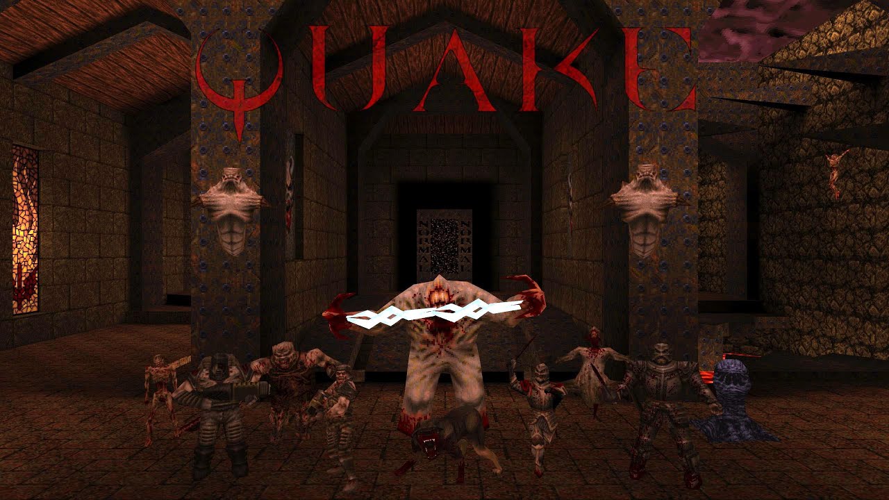 Quake (все секреты первого уровня)