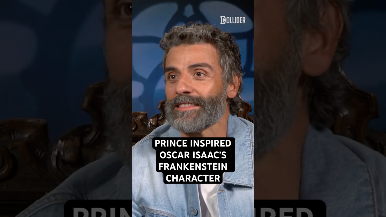 Oscar Isaac Says Prince Inspired His Frankenstein Character 🕺⚡️#prince #frankenstein #oscarissac