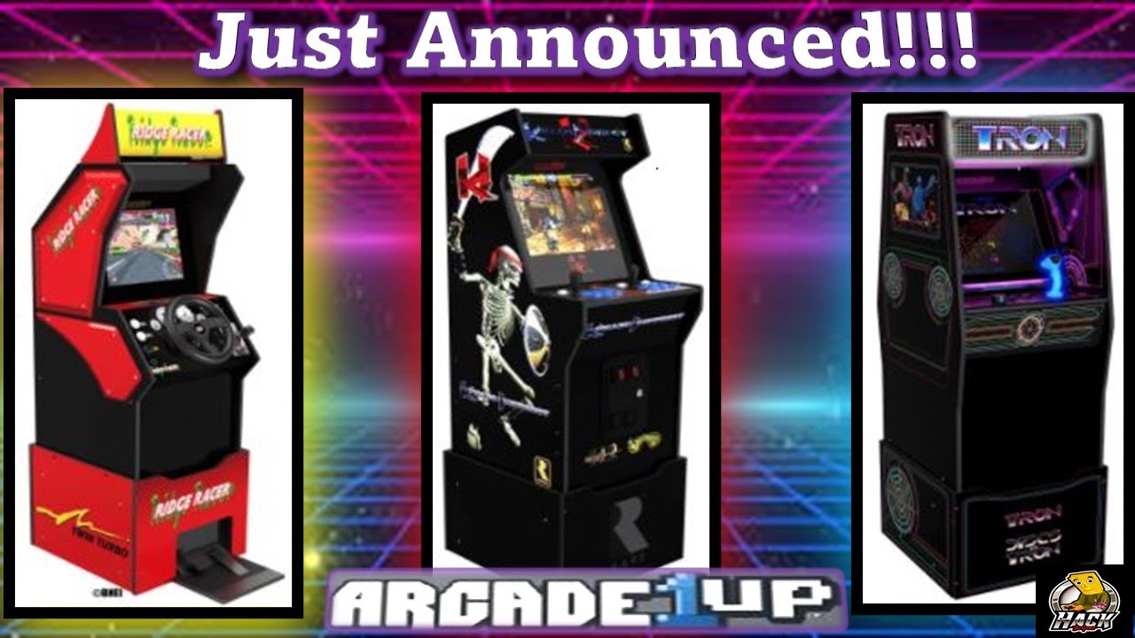 Arcade1up Killer Instinct, Ridge Racer, Tron preorders announced!