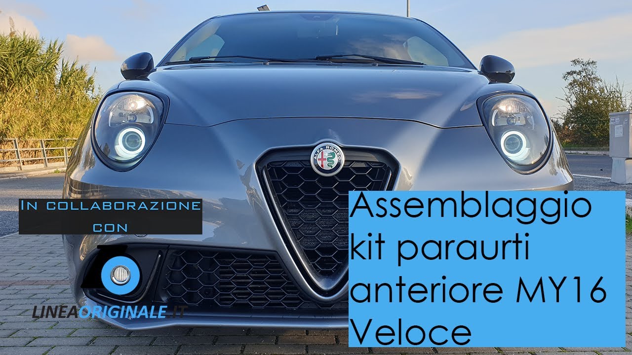 Assemblaggio Paraurti Anteriore Alfa Romeo MiTo MY2016 Veloce [How to assemble front bumper]