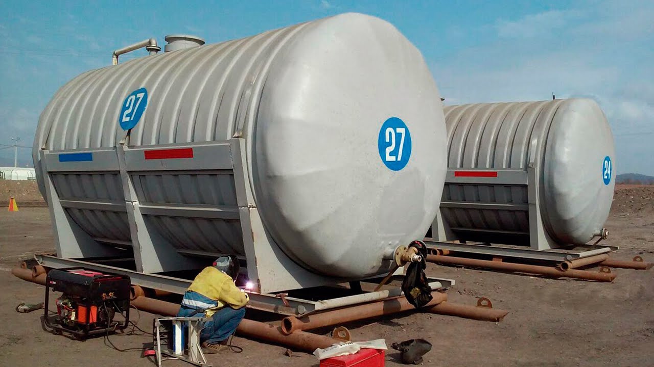 Tanques para Almacenamiento en Fibra de Vidrio