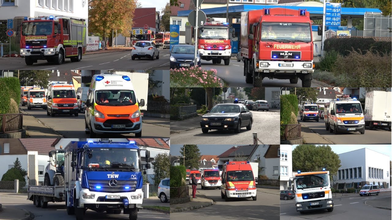 [KATASTROPHENSCHUTZÜBUNG] Unwetter im Landkreis Neu-Ulm