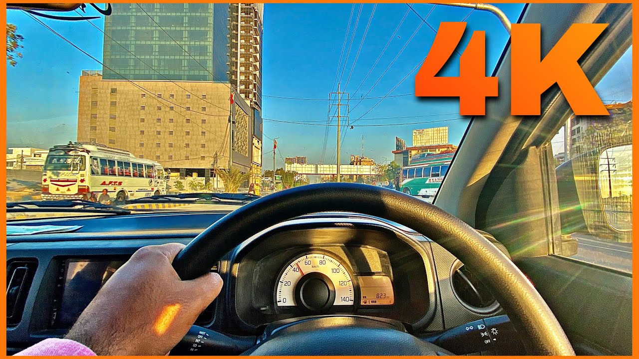 Karachi City POV Drive -4K Ultra HD | Suzuki Alto