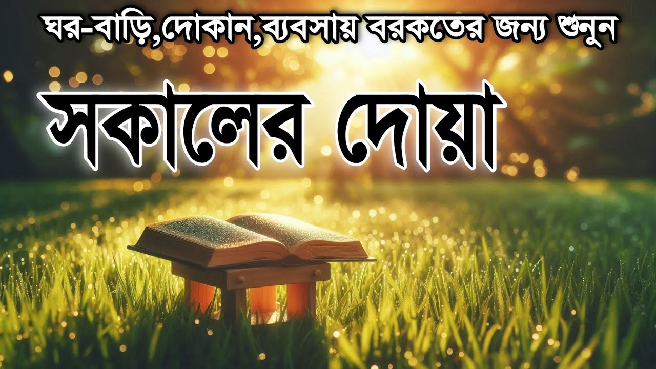সকালটা শুরু হোক হৃদয় শীতল করা বরকতময় আয়াত দিয়ে। সকালের দোয়া ও জিকির । Morning Dua Full by Alaa Aqel