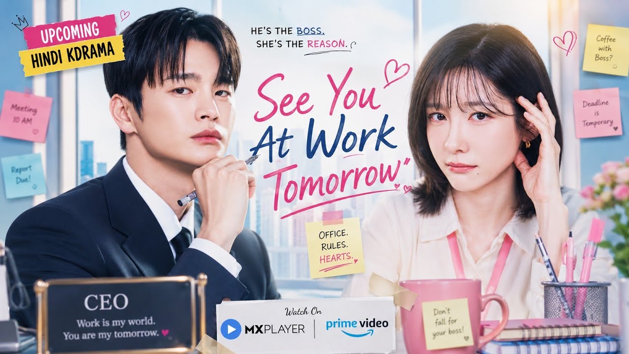 Mx Player Upcoming Hindi Dubbed Korean Drama See You At Work Tomorrow | MX Player New Korean Drama