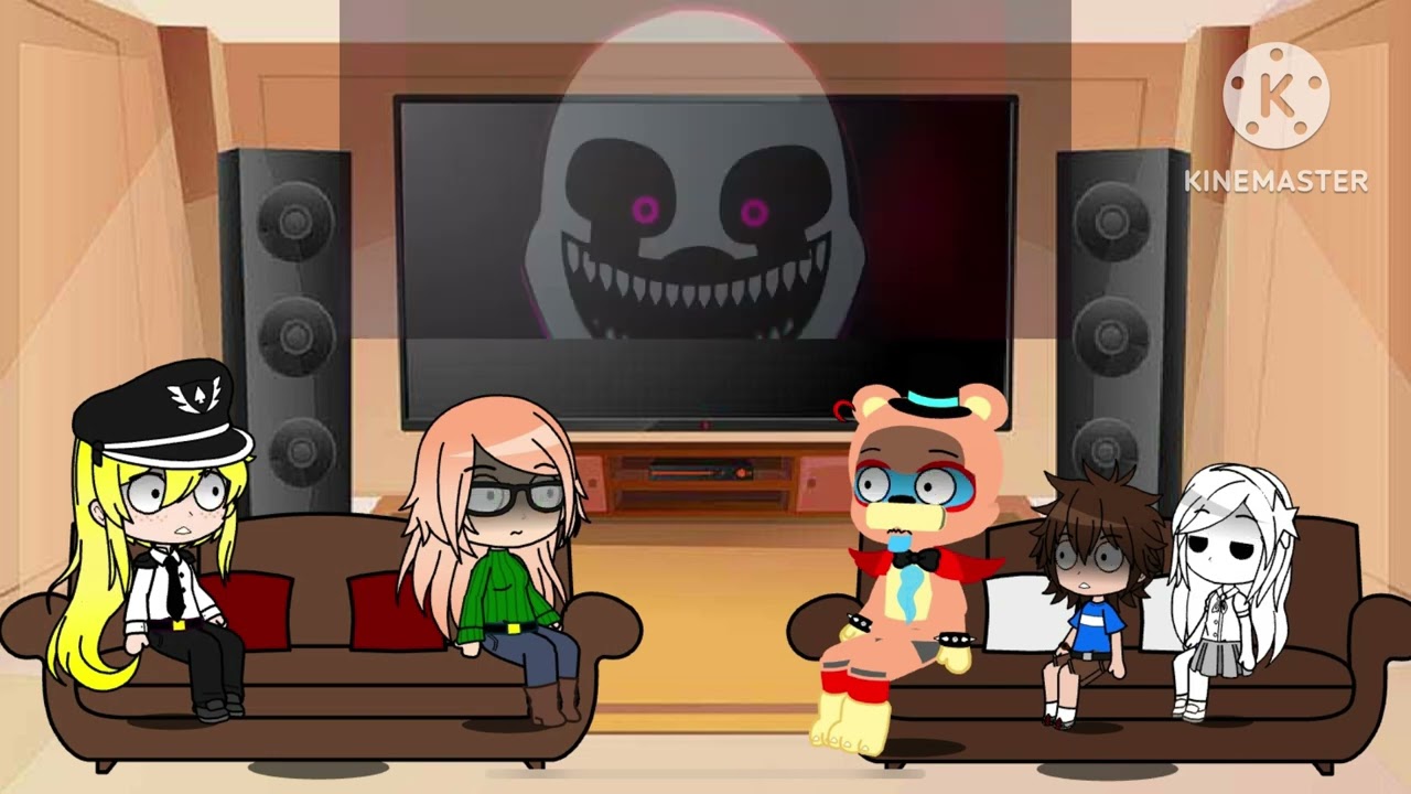 Afton’s + others react to Frisk vs Springtrap