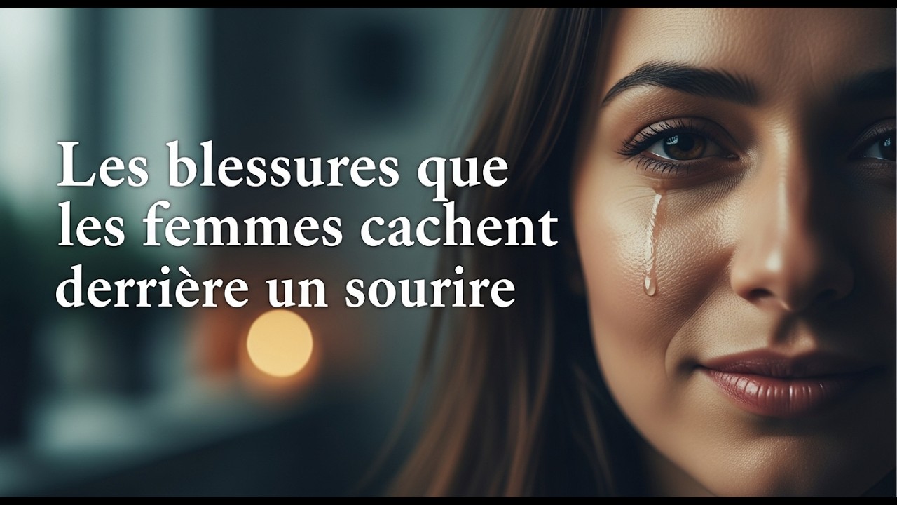 Les blessures que les femmes cachent derrière un sourire
