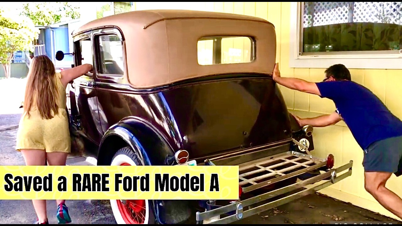 Saved a RARE 1931 Ford Model A Victoria. Plus- THIS is why you join a Model A club!