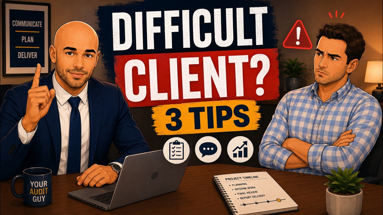 Big4Audit - How I deal with difficult clients? 🕵🏻