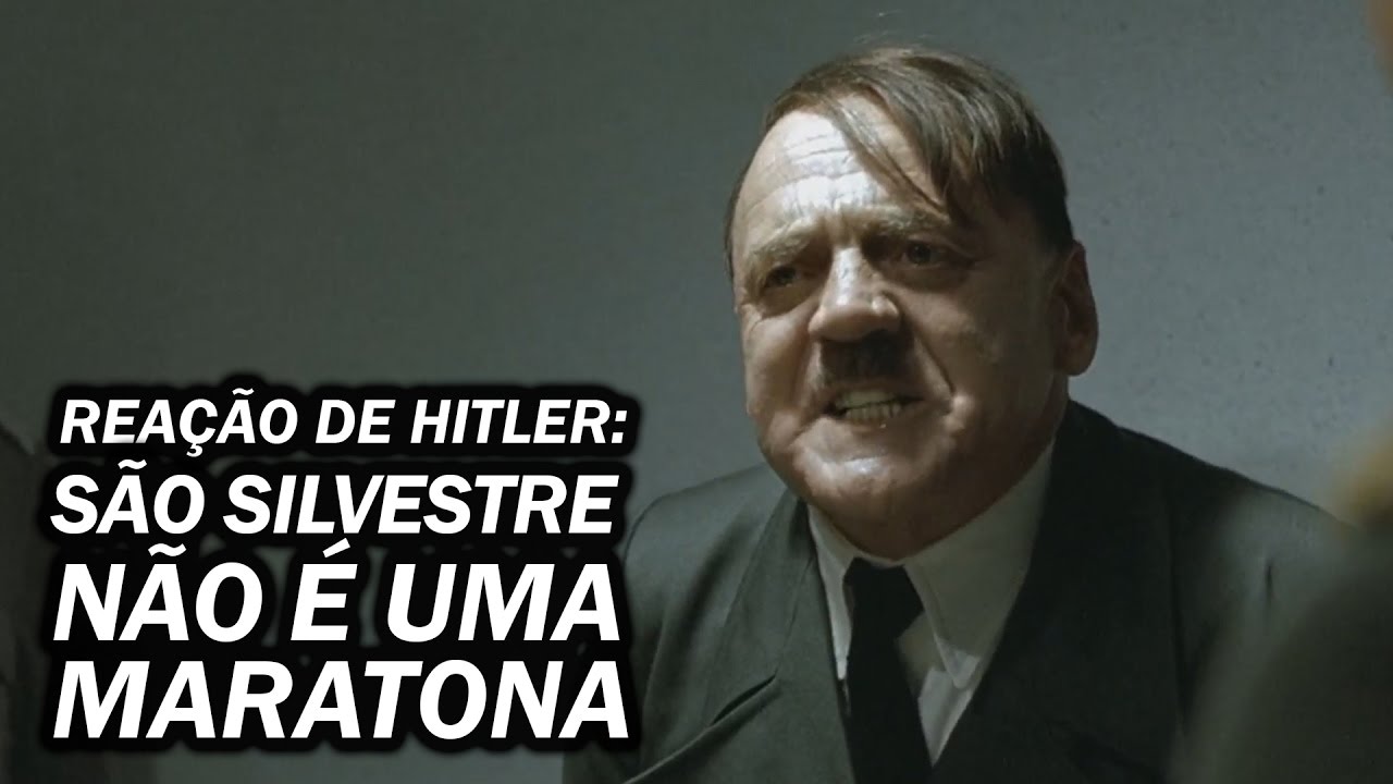 Reação de Hitler ao saber que a São Silvestre não é uma maratona