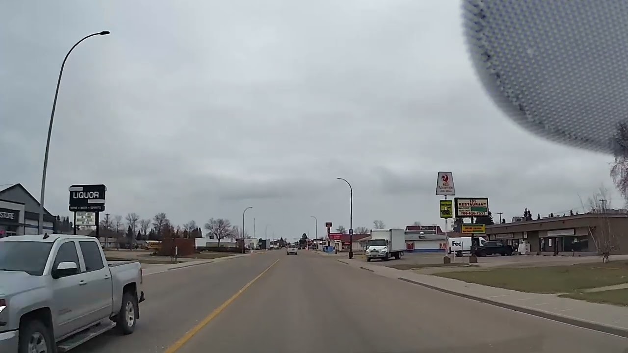 Welcome to Bonnyville - Driving thru - Oct 23