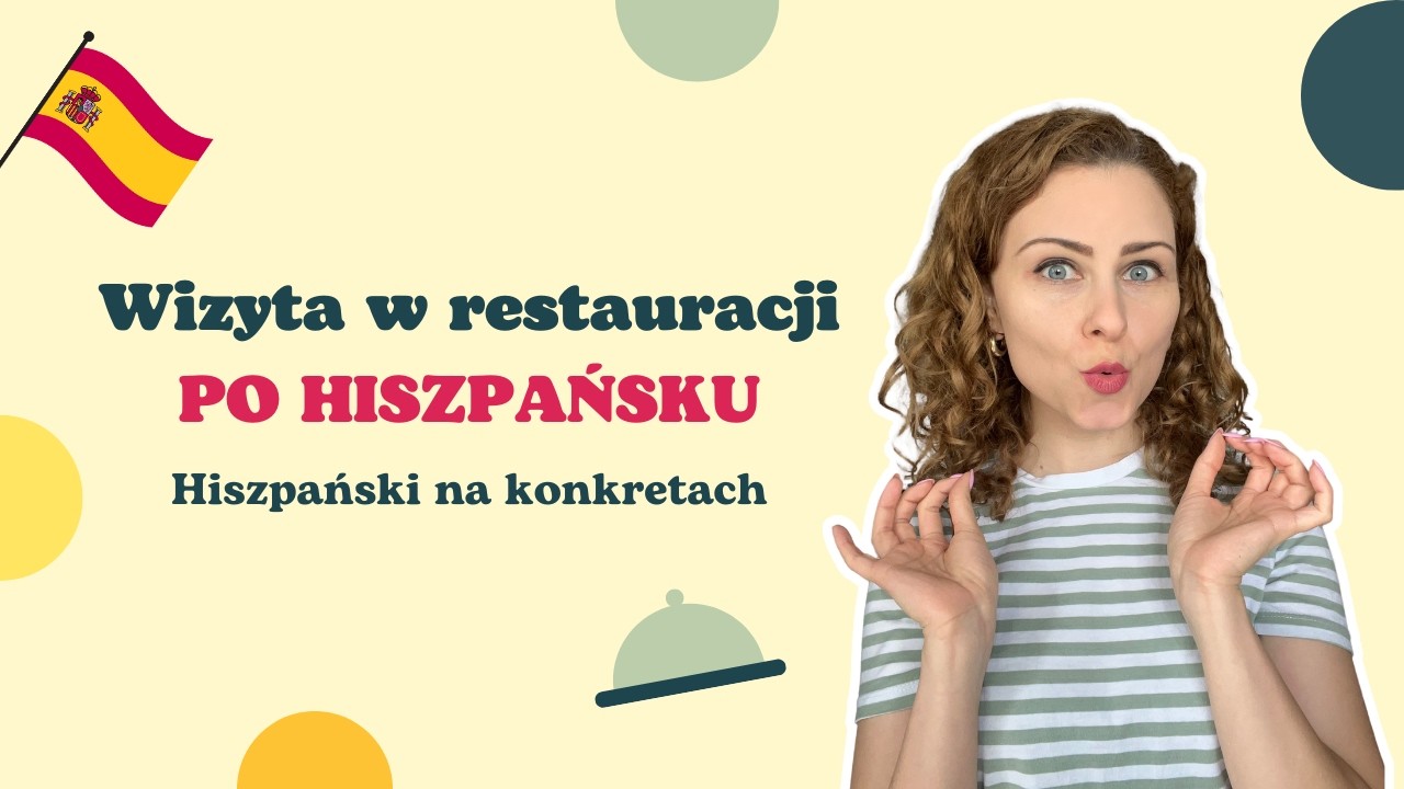 Wizyta w restauracji 🥘 | Zamawianie jedzenia | Rozmowa z kelnerem | Hiszpański na konkretach 🌴