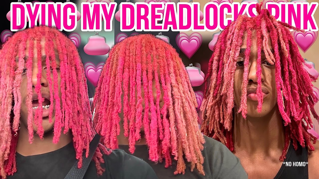 BLEACHING AND DYING MY LOCS PINK | GONE WRONG! 😨