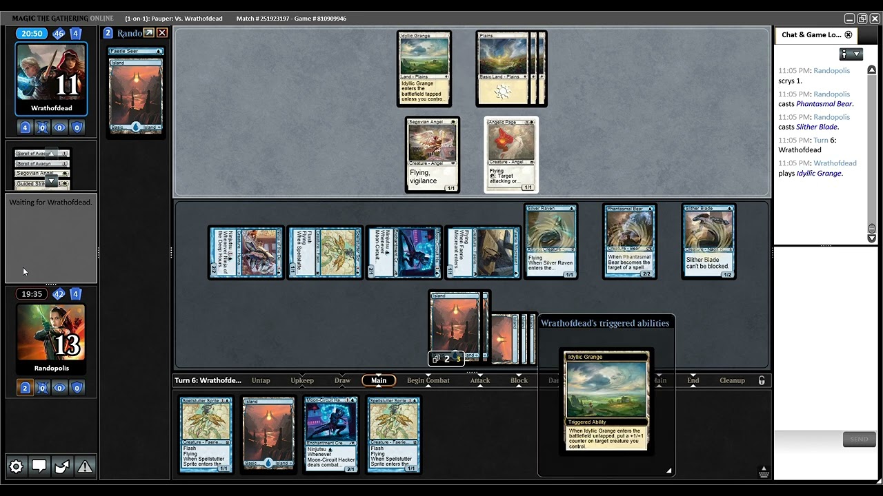 Pauper- Sunken City Aggro vs. Mono White Angels