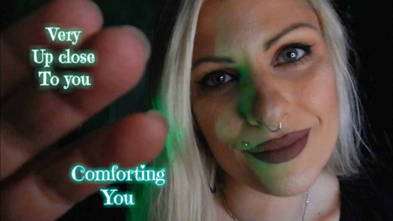 ASMR // Extremelly close to you - Touching and brushing you- Comforting you - Ear to ear