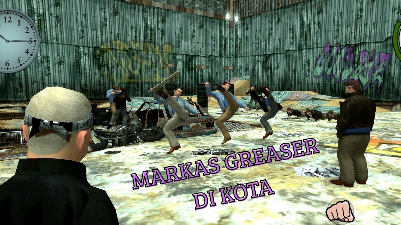KEREN! MOD BULLY MARKAS BARU GREASERS - ANDROID VERSION