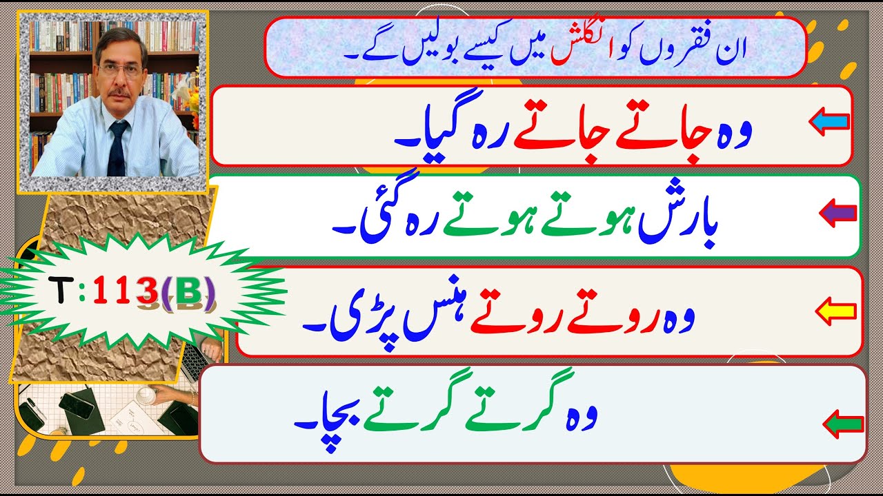 Urdu to English translationT.113(B)|Prof. Altaf Hussain Shah