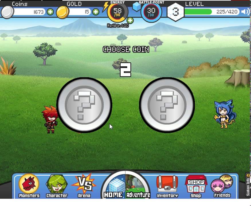 Cybermon (Facebook) Gameplay Part 1