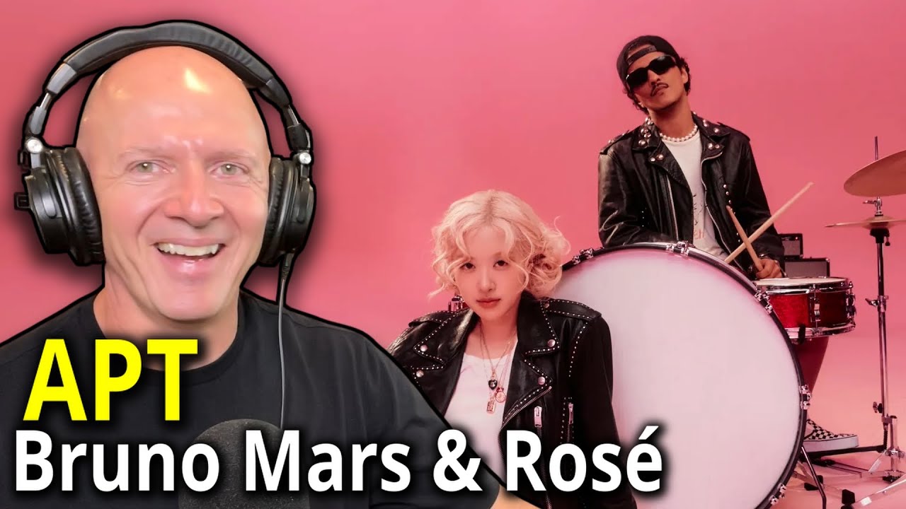 Band Teacher First Time Hearing APT by Bruno Mars and Rose