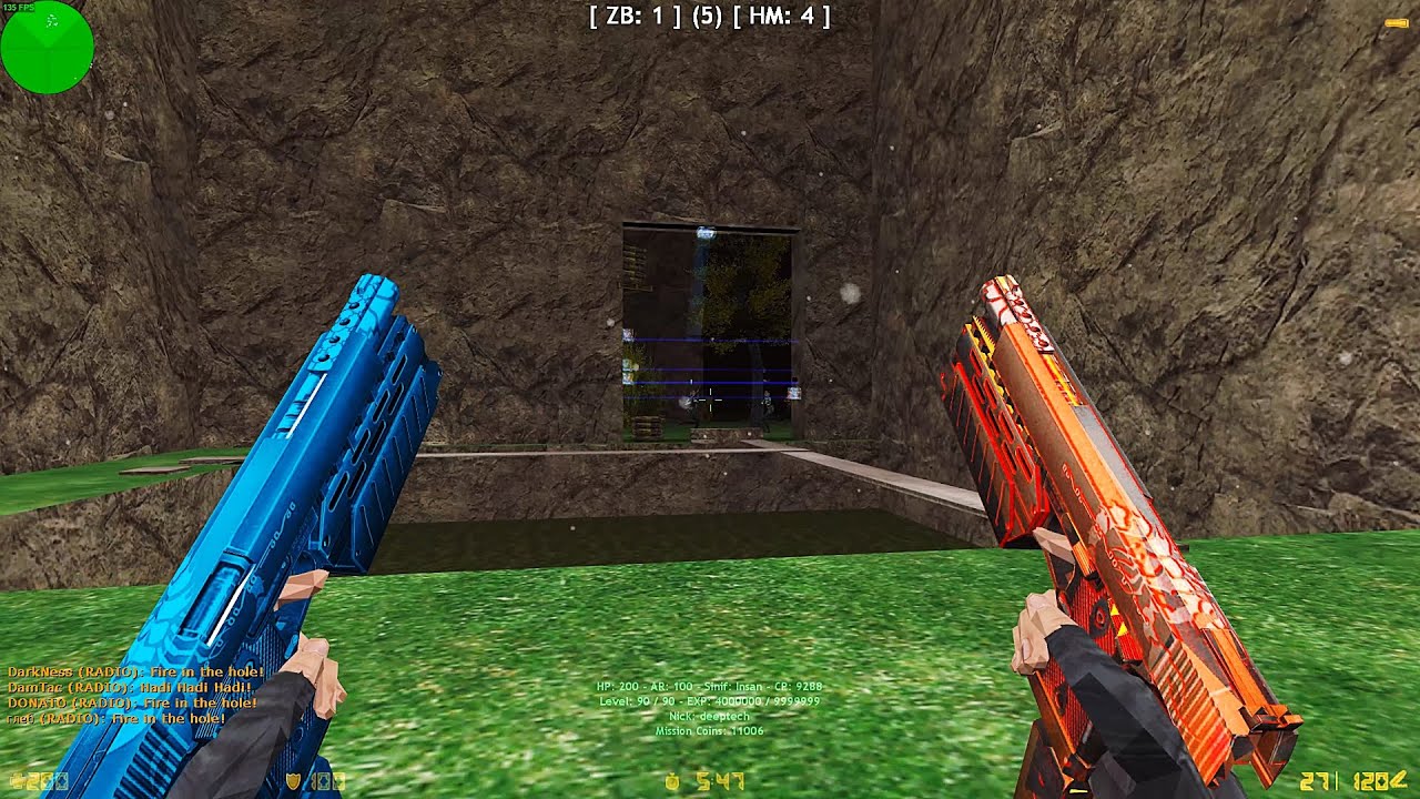 Counter-Strike: Zombie Escape Mod - ze_Watery_Escape_V1 on Dark Professional - 4K