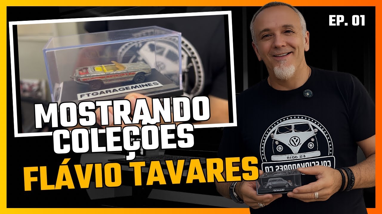 Mostrando Coleções | Conheça a coleção de miniaturas de Flávio Tavares | EP. 01