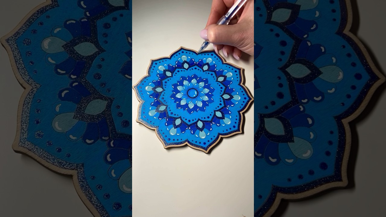 Wooden mandala boards for coloring!!!❤️ You can buy them on my Etsy, up to 75% off🎁