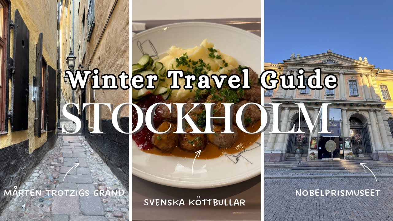 4 Days in Stockholm 🇸🇪 | Winter Travel GuideStockholm | Winter Travel Guide | Best Things to Do