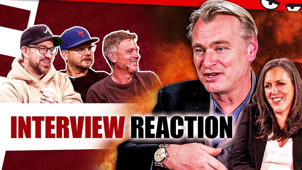 Interview zu OPPENHEIMER mit CHRISTOPHER NOLAN und Schr&ouml;ck, Eddy & Andi reagieren drauf