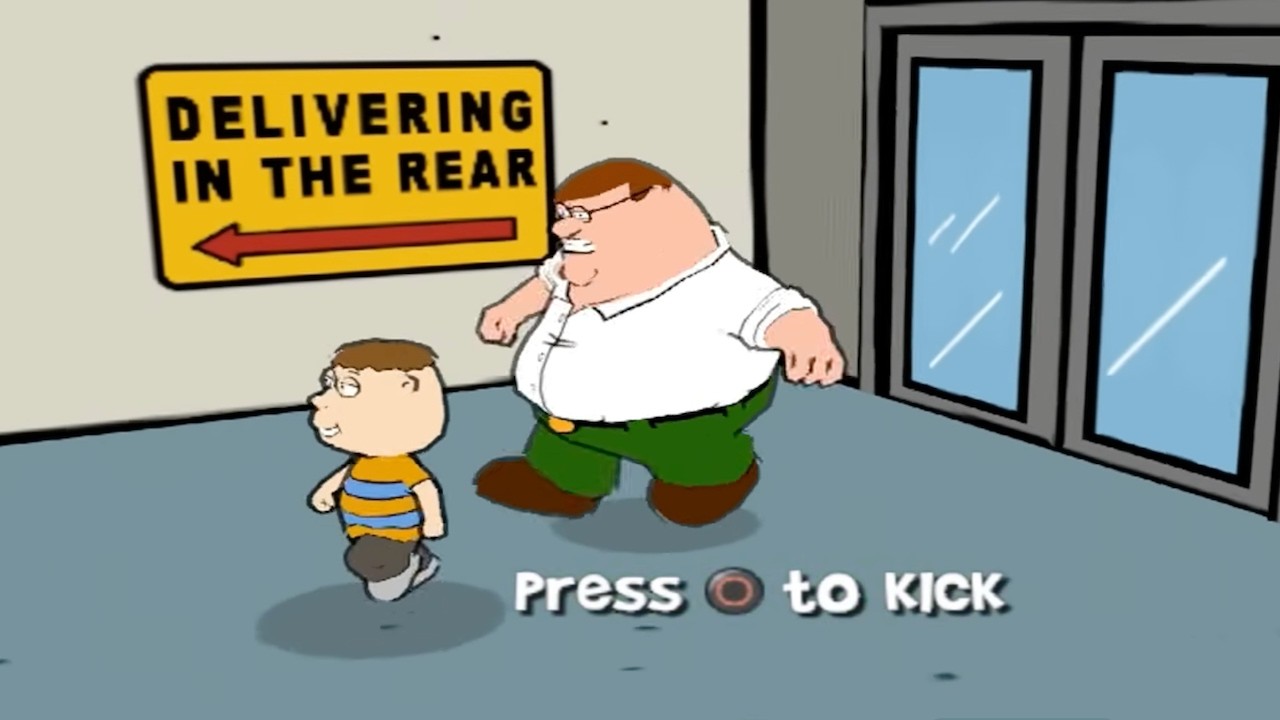 this is worse than the time i played family guy the video game on my ps2