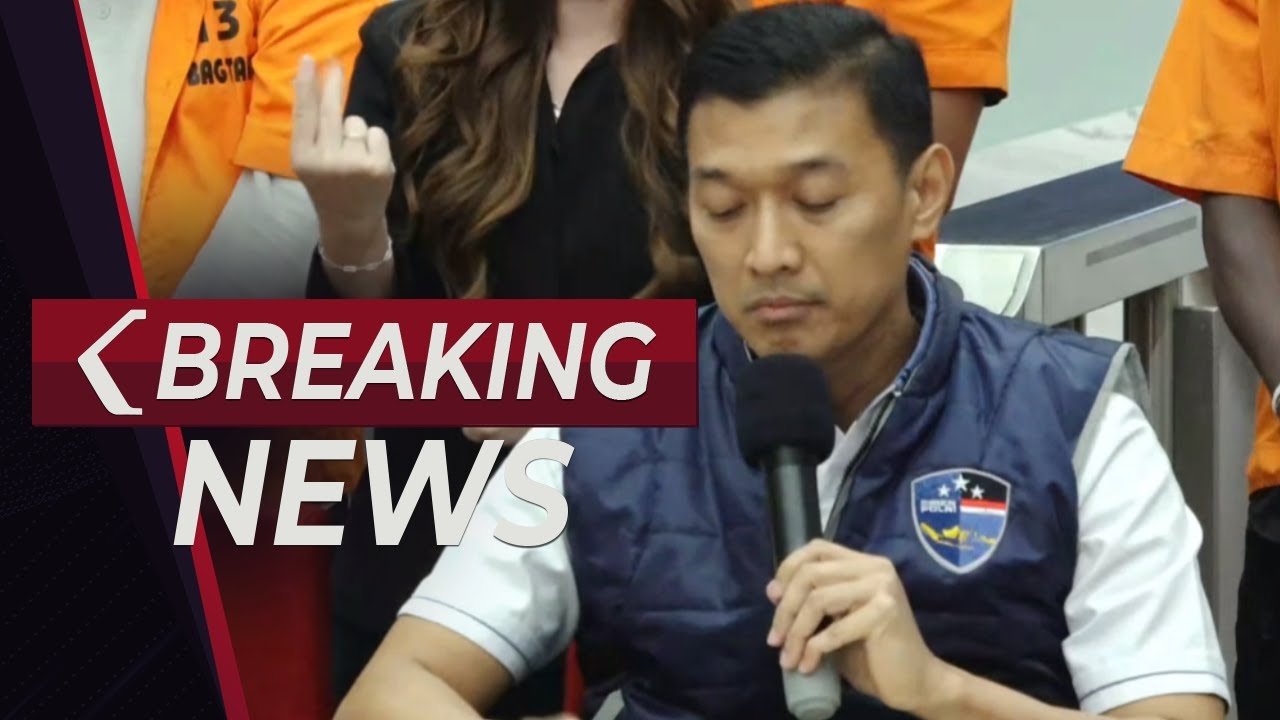 BREAKING NEWS - Polisi Ungkap Kasus Manipulasi Data Bisnis Email Palsu, Para Tersangka Dihadirkan