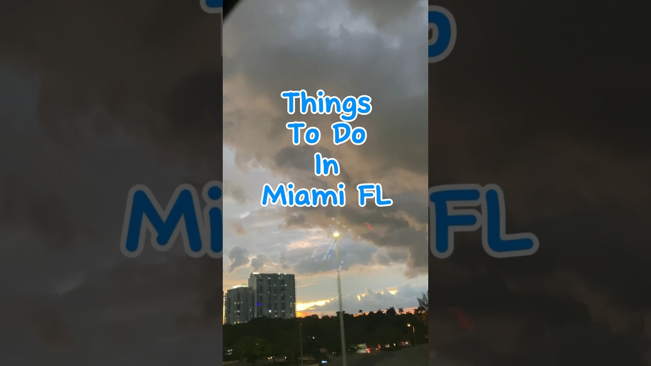 Six Fun And Exciting Things To Do In Miami Florida For The Entire Family