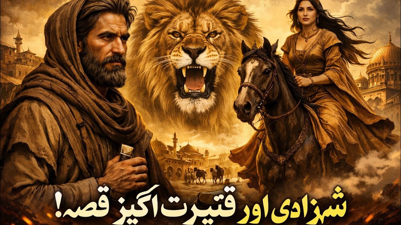 Sher, Shahzadi aur Mohabbat 😱 | Mohabbat ka ajeeb waqia #islamic #educationalvideo