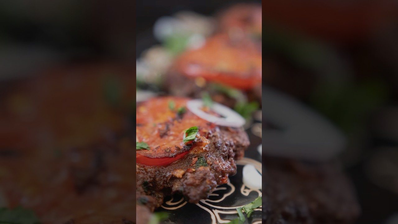 Chapli Kebabs - Fried Meat Kebabs | Shorts | Kravings