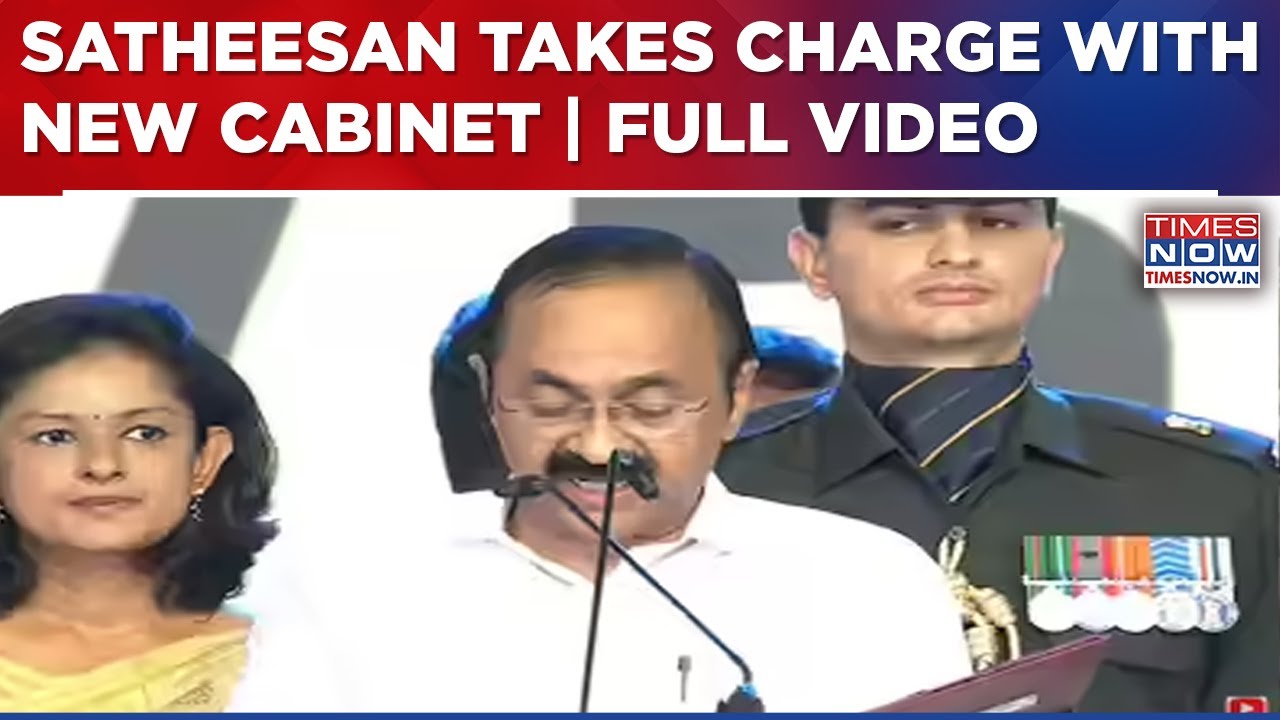 Congress Leader VD Satheesan Takes Oath As Kerala CM Along With 20 Cabinet Ministers