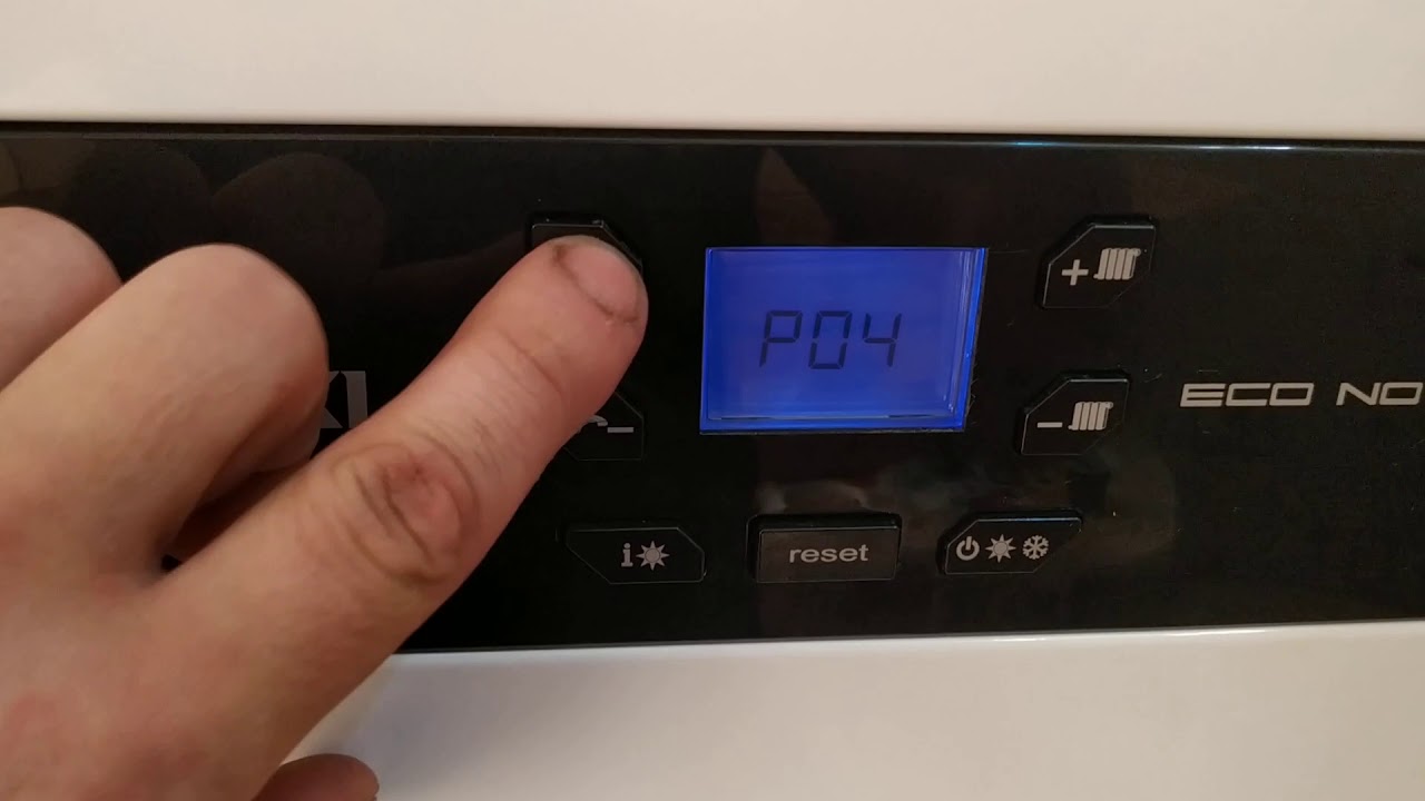 Baxi eco nova-ввод параметров и первые косяки.