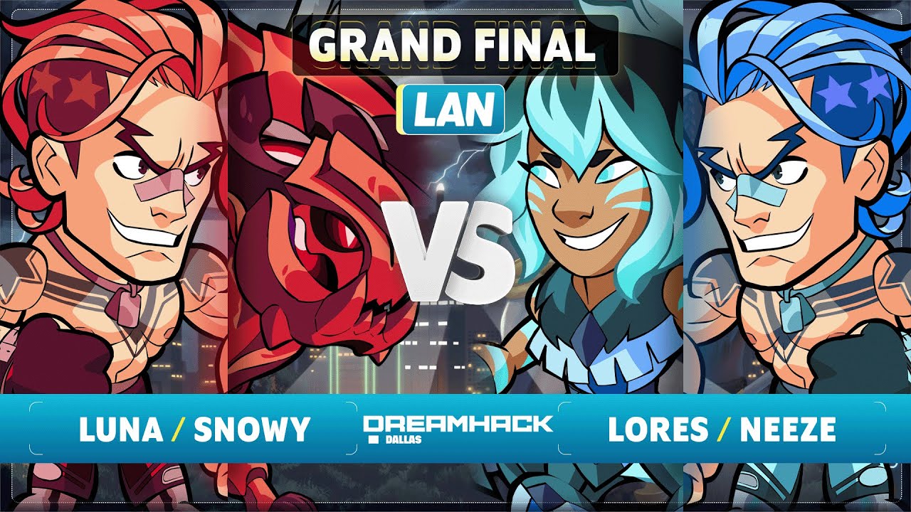 Lores & Neeze vs Luna & Snowy - Grand Final - Dreamhack Dallas 2023 - LAN 2v2