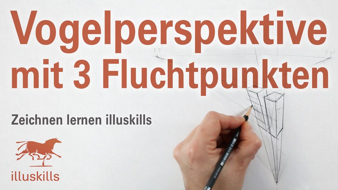 3 Fluchtpunkte Vogelperspektive
