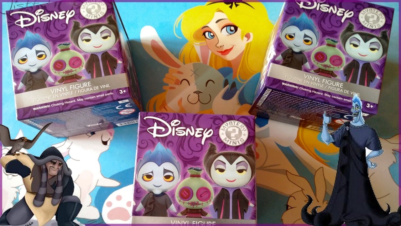 Mystery-mini des méchants Disney - les vilains sont de retour ^^