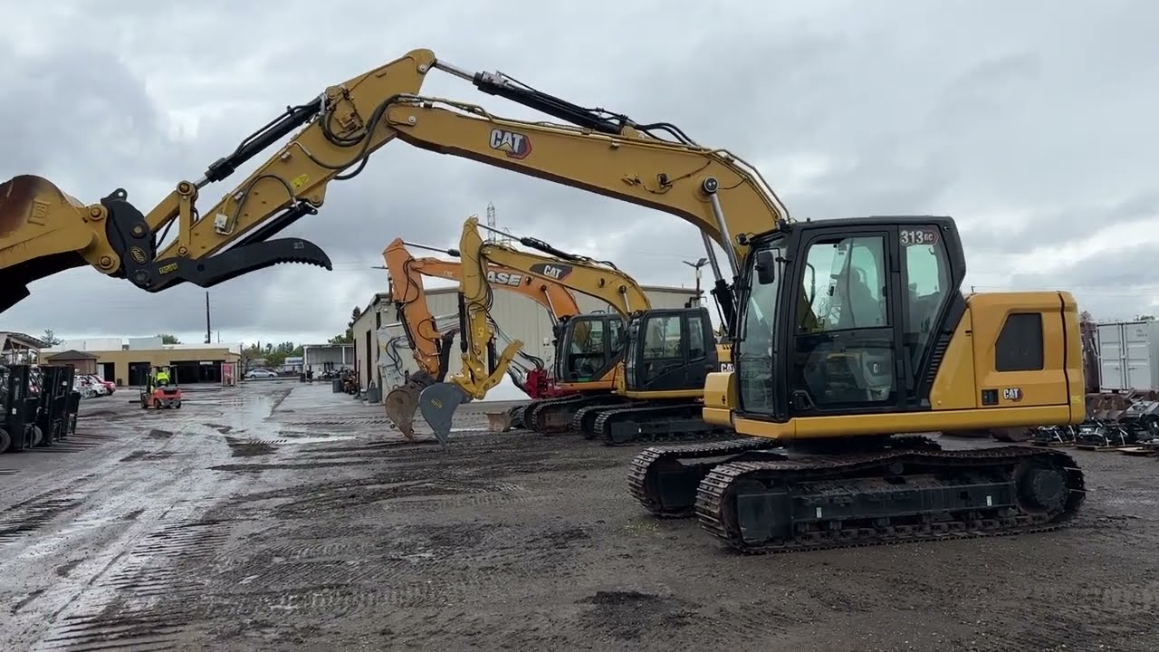 2021 Caterpillar 313 GC Hydraulic Excavator