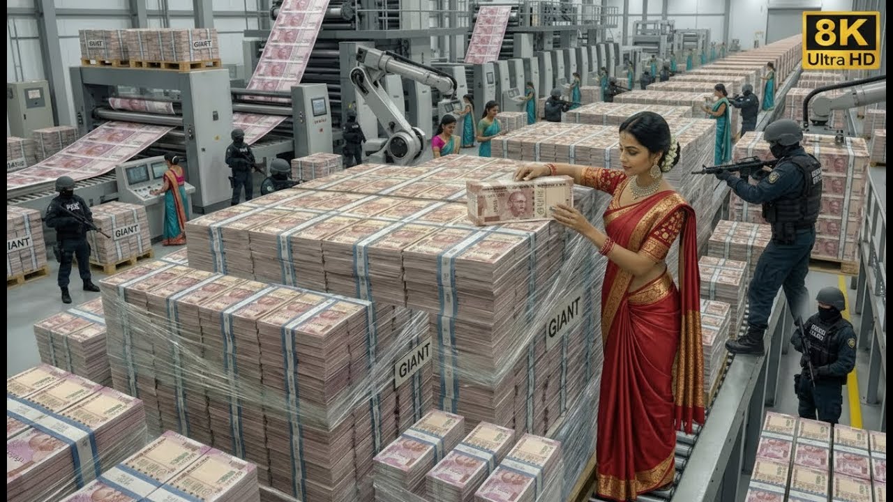 Inside the Indian Rupee Factory | How India Prints Its National Currency